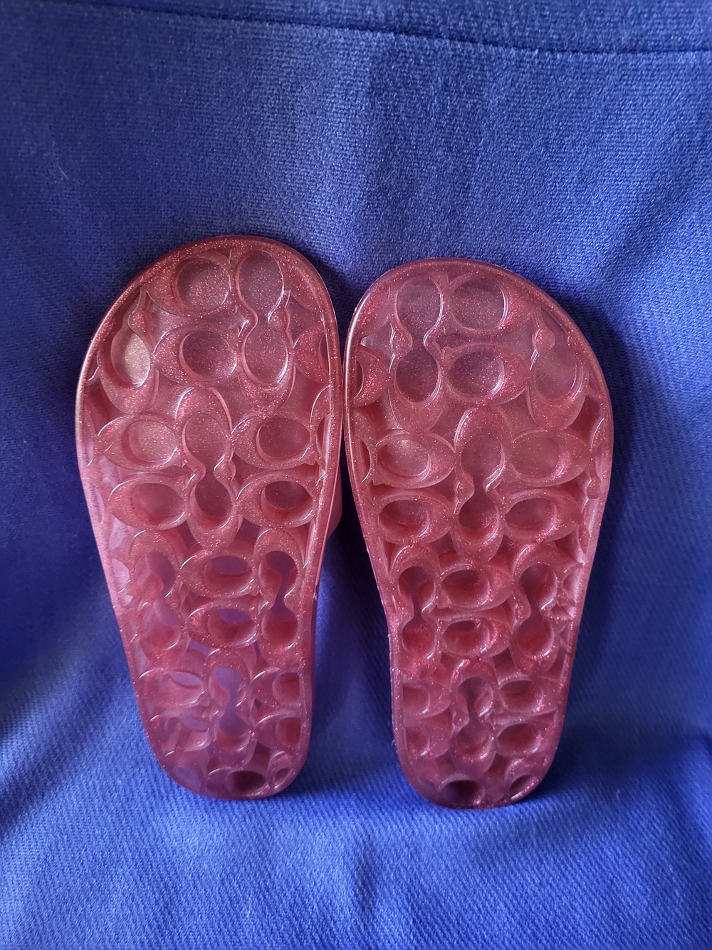 Coach Pink Slide Sandals - Women's Slip-On Slides - Picture 2 of 8